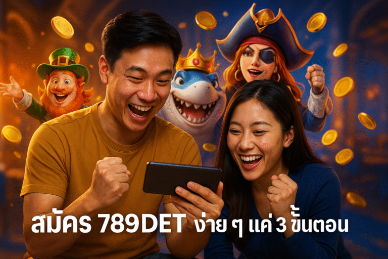 สมัคร 789DET ง่าย ๆ แค่ 3 ขั้นตอน