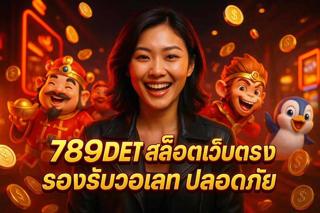 789DET สล็อตเว็บตรง รองรับวอเลท ปลอดภัย