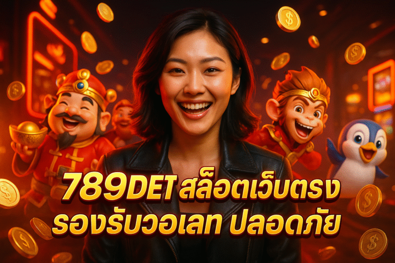 789DET สล็อตเว็บตรง รองรับวอเลท ปลอดภัย