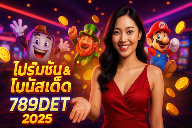โปรโมชั่น & โบนัสเด็ด 789DET 2025