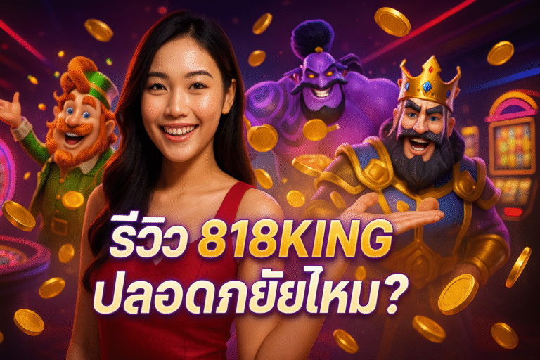 รีวิว 818KING ปลอดภัยไหม?