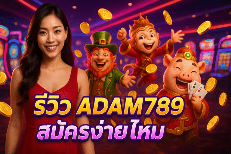 รีวิว ADAM789 สมัครง่ายไหม